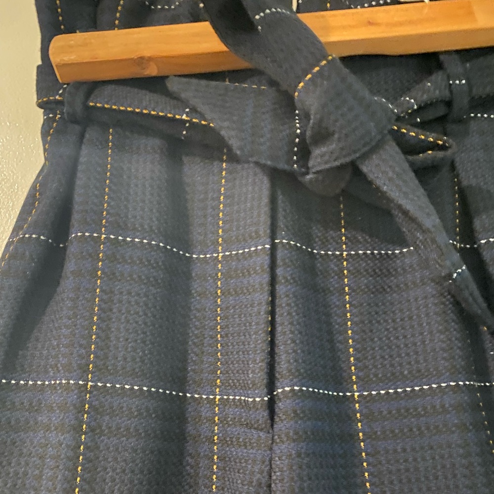 High-Rise wide leg pants (wool look)